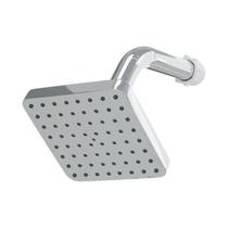 Chuveiro Ducha Articulado Quadrado Abs Cromado 101mm Blukit