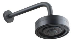 Chuveiro Ducha De Parede Banheiro Externo Piscina Preto Preto Fosco