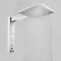 Chuveiro Ducha Digital Lorenzetti Acqua Century Branco e Cromado Chuveiro Ducha Digital Lorenzetti Acqua Century Branco e Cromado