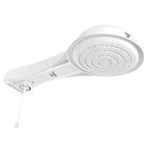 Chuveiro Ducha Elegance Eletrônica Branca Fame 127v 5400w