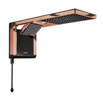 Chuveiro Ducha Elétrico de Parede Eletrônico Rose Gold Acqua Ultra Duo 220v 7800w