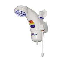 Chuveiro Ducha Eletrônica 127V 5400W Engate Rápido Controle Temperatura Sistema Turbilhonamento Chuveiro Ducha Eletrônica 127V 5400W Engate Rápido Controle Temperatura Sistema Turbilhonamento
