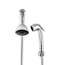 Chuveiro Ducha Higiênica Bonnaducha Docol Com Desviador De Parede Um Quarto De Volta Spray Embutido Acabamento Cromado Premium Válvula Com Gatilho