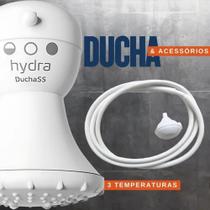 Chuveiro Ducha Hydra/Corona SS Branca 5400W 127V Chuveiro Ducha Hydra/Corona SS Branca 5400W 127V