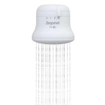Chuveiro Ducha Ideale Plus 4 Temperaturas Branca 5500W - Sistema Solar-gás - Zagonel 110V