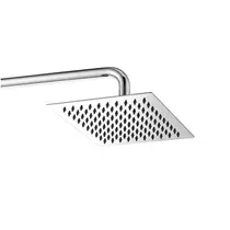Chuveiro Ducha Inox Quadrado 20x20 Cromado Banheiro Área Externa Piscina Chuveiro Ducha Inox Quadrado 20x20 Cromado Banheiro Área Externa Piscina