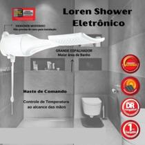 Chuveiro Ducha Lorenzetti Loren Shower Ultra Eletrônico Cor Branco Potência 5500 W 110V 127v