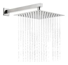 Chuveiro Ducha Para Interna e Externa em Aço inox 304 20x20 Alta Pressão Para Piscina banheiro Jardim Ducha Design Moder Chuveiro Ducha Para Interna e Externa em Aço inox 304 20x20 Alta Pressão Para Piscina banheiro Jardim Ducha Design Moder
