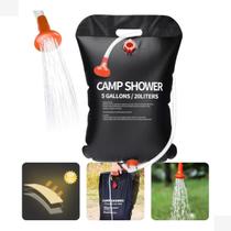 Chuveiro Ducha Portátil 20 Litros Camping Solar Aquecimento