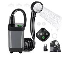 Chuveiro Ducha Portátil Banho Viagem Ar Livre Acampamento Recarregável 6000mHa Chuveiro Ducha Portátil Banho Viagem Ar Livre Acampamento Recarregável 6000mHa