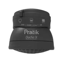 Chuveiro Ducha Pratik 3004-E/P5PK 3 Temperaturas Preto 4400W 220V