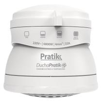 Chuveiro Ducha Pratik 4 Temperaturas, Branco Chuveiro Ducha Pratik 4 Temperaturas, Branco