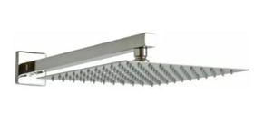Chuveiro Ducha Quadrada 20x20 Inox banheiro piscinas area externa e interna aquecimento gas e solar Chuveiro Ducha Quadrada 20x20 Inox banheiro piscinas area externa e interna aquecimento gas e solar