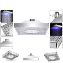 Chuveiro Ducha Quadrada com Led Colorido 6 Polegadas Chuveiro Ducha Quadrada com Led Colorido 6 Polegadas