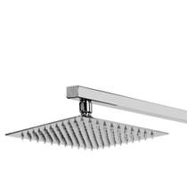 Chuveiro/ducha Quadrado Inox Com Braço 38CM