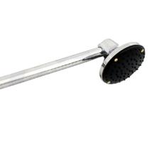 Chuveiro Ducha Redonda Plastico Cromado 4 Polegadas Parede Area Externa Area Interna Lazer Piscina