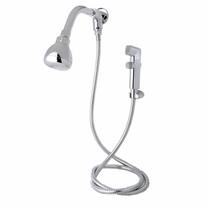 Chuveiro Econômico e Compacto Cromado com Braço de 15cm