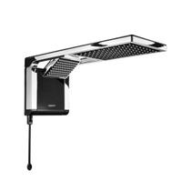 Chuveiro Elétrico Acqua Duo Preto Cromado 220V 7800W - Lorenzetti