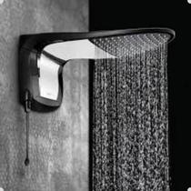 Chuveiro Elétrico Acqua Wave Preto/Cromado 7800w 220v Lorenzetti Chuveiro Elétrico Acqua Wave Preto/Cromado 7800w 220v Lorenzetti