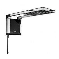 Chuveiro Elétrico de Parede Acqua Storm Ultra Cromado/Preto 220v - Lorenzetti