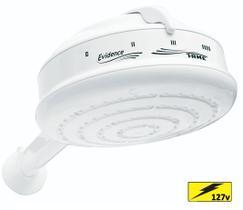 Chuveiro elétrico de parede Fame Evidence branco 5400W 127V Chuveiro elétrico de parede Fame Evidence branco 5400W 127V