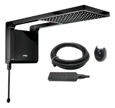 Chuveiro Elétrico De Parede Lorenzetti Acqua Ultra Storm preto 7.8kW 220 V Chuveiro Elétrico De Parede Lorenzetti Acqua Ultra Storm preto 7.8kW 220 V