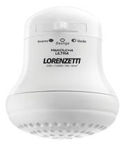 Chuveiro Elétrico de Parede Lorenzetti Maxi Ducha Ultra Branco 4.6kw 220v
