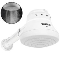 Chuveiro Elétrico Ducha Faminho 4T Branco Com Cano 30cm Fame Chuveiro Elétrico Ducha Faminho 4T Branco Com Cano 30cm Fame