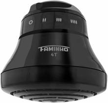 Chuveiro Elétrico Ducha Faminho Black 4T com Cano 30cm