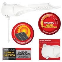 Chuveiro Elétrico Ducha Loren Shower Ultra Eletrônico 127v 5500w Lorenzetti