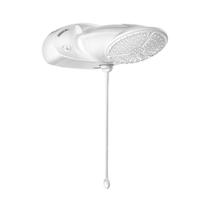 Chuveiro Elétrico Ducha Top Jet Turbo Multitemperaturas 220V 6400w Branco Pequeno - Lorenzetti