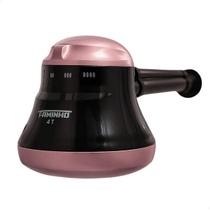 Chuveiro Eletrico Faminho 4T 220v 6800w Preto E Rose Gold