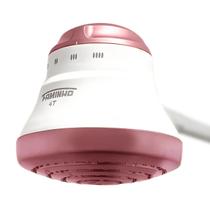 Chuveiro Elétrico Faminho 4t 6.800w 220v Branco Rose Gold