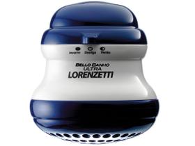 Chuveiro Elétrico Lorenzetti Ducha Loren Bello com Cano 5500W 220V Cor Branco e Azul