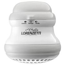 Chuveiro Elétrico Lorenzetti Ducha Loren Bello com Cano 5500W 220V Cor Branco e Cinza Chuveiro Elétrico Lorenzetti Ducha Loren Bello com Cano 5500W 220V Cor Branco e Cinza