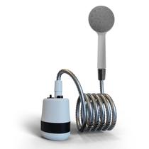 Chuveiro Elétrico Portátil para Camping - Recarregável e Compacto