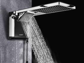 Chuveiro eletrônico Lorenzetti Acqua Duo preto
