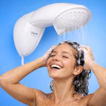 Chuveiro Eletronico ND Zagonel 127v 220v Moderno Branco Convencional Antigo Hydra Potente Economico