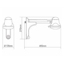 Chuveiro Fame Super Ducha Eletrônico Blindado Branco Chuveiro Fame Super Ducha Eletrônico Blindado Branco