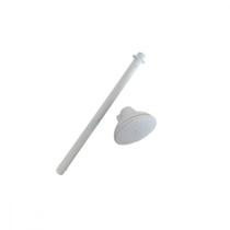 Chuveiro Frio Completo 4''Paulina Branco Sem Registro Pr 60020 - Kit C/12