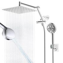 Chuveiro iFealClear 25 cm Rainfall Handheld Combo Chrome Chuveiro iFealClear 25 cm Rainfall Handheld Combo Chrome