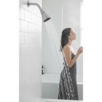 Chuveiro Jato Forte Inox Cromado P/ Aquecedor Gás 6cm