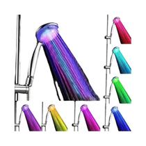 Chuveiro LED De 7 Cores Com Mudança Automática De Cor, Economizador De Água, Acessório De Banheiro Chuveiro LED De 7 Cores Com Mudança Automática De Cor, Economizador De Água, Acessório De Banheiro