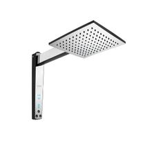 Chuveiro Lorenzetti Acqua Century Digital 7510628 Preto Cromado 7500W