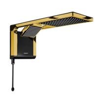 Chuveiro Lorenzetti Acqua Duo Preto Matte Gold 7800W 220V Chuveiro Lorenzetti Acqua Duo Preto Matte Gold 7800W 220V