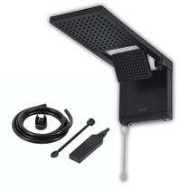 Chuveiro Lorenzetti Acqua Duo Ultra Comando Eletrônico Alta Vazão Jato Cascata e Direcionável Resistência Loren Ultra Troca Fácil Banho Confortável