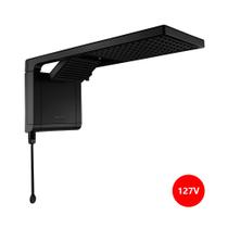 Chuveiro Lorenzetti Acqua Duo Ultra Eletrônico Preto Fosco 127Vx5500W