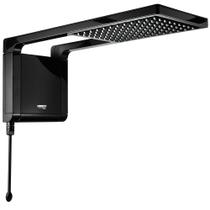Chuveiro Lorenzetti Ducha Acqua Storm Ultra Preto 127v 5500w de Potência Chuveiro Lorenzetti Ducha Acqua Storm Ultra Preto 127v 5500w de Potência
