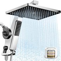 Chuveiro MakeFit 12" com filtro, efeito chuva e ducha manual Chuveiro MakeFit 12" com filtro, efeito chuva e ducha manual