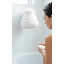 Chuveiro Maxi Banho 5500W Branco c/ Cano - Jato Potente! Chuveiro Maxi Banho 5500W Branco c/ Cano - Jato Potente!